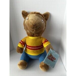 Kohls Cares 10" Llama Llama Easter Bundle Plush NWT Yellow Shirt Blue Pants